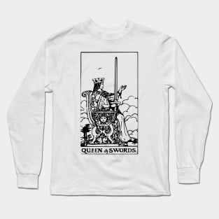 queen of swords Long Sleeve T-Shirt